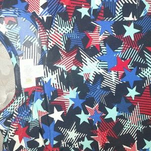 Lularoe Scarlett Fourth of July capsule 2017 size